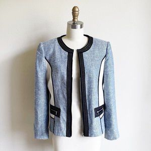 Ellen Tracy Linen Jacket